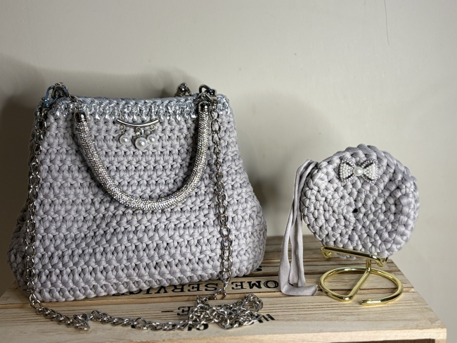 Duo Glamour Gris clair 