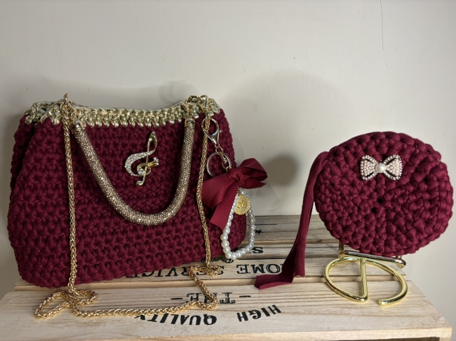 Duo Glamour Bordeaux 