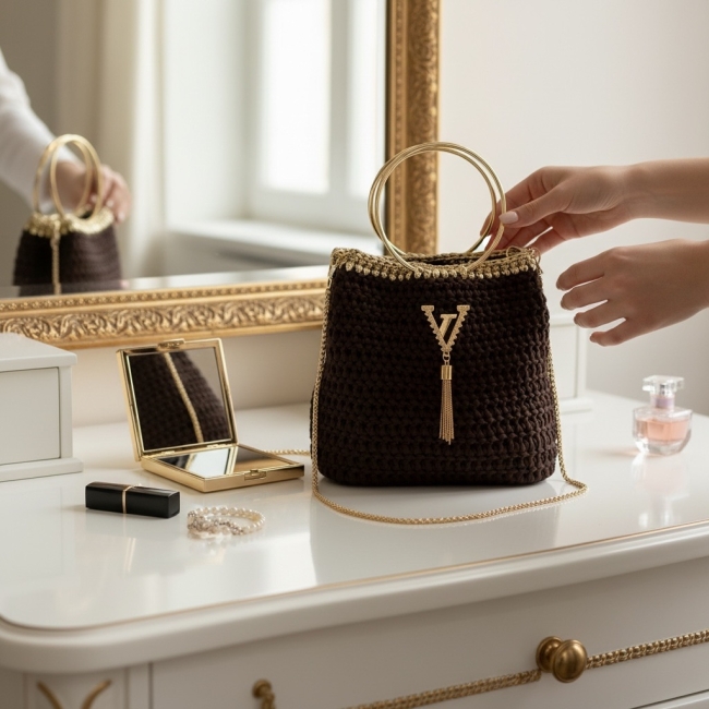 Sac Washington Marron