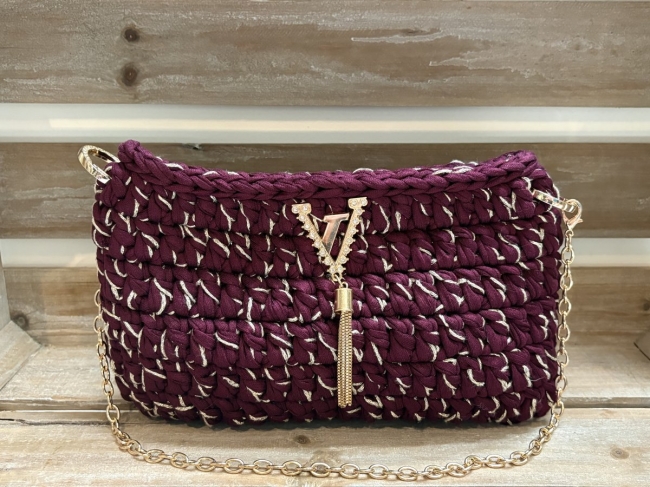 Sac TOPAZE Bordeau